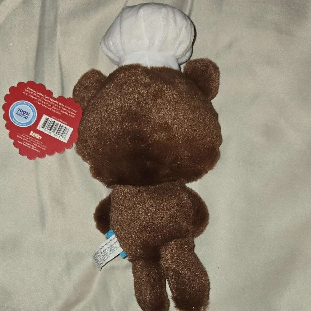 BarkBox Company Teddy Baker Brown Dog Toy